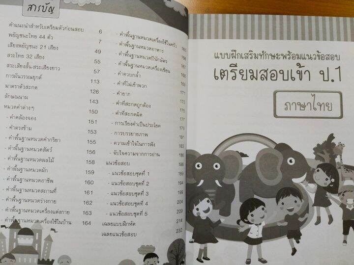 หนังสือเด็ก-แบบฝึกเสริมทักษะพร้อมแนวข้อสอบ-เตรียมสอบเข้า-ป-1-ภาษาไทย