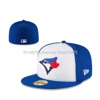✢❦ Fashion Full Cap MLB Toronto Blue Jays Full Close Hat Men Women 59FIFTY Fitted Caps Sport New Era Hats Topi