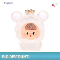 ?【Lowest price】TANG ไฟกลางคืนสเตอริโอรูปมงกุฎแฟลชสเตอริโอสำหรับเด็กหญิงตัวเล็กๆไฟกลางคืนไฟของเล่นตกแต่งรถตั้งโต๊ะ1ชิ้น