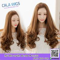 ร้านฟ้าใสวิกผม Cala wigs ฮาฟวิก BL188 สี#27/33 สี น้ำตาลทองเหลือง !!!( แถม เน็ต กับ หวี )!!! หนีบตรงทำลอนได้ทนความร้อน200องศา - สามารถตัด สระ หนีบความร้อนได้