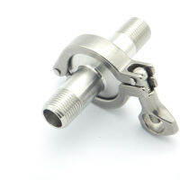 304สแตนเลสชุดติดตั้งสุขาภิบาล1/2 "BSP ชาย Ferrule + 1.5" Tri Clamp + ปะเก็นซิลิกอนสำหรับ Home Brew