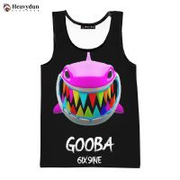 hot【DT】 Rapper 6ix9ine Gooba 2023 Fashion Men Sleeveless Streetwear Printed Mens Clothing