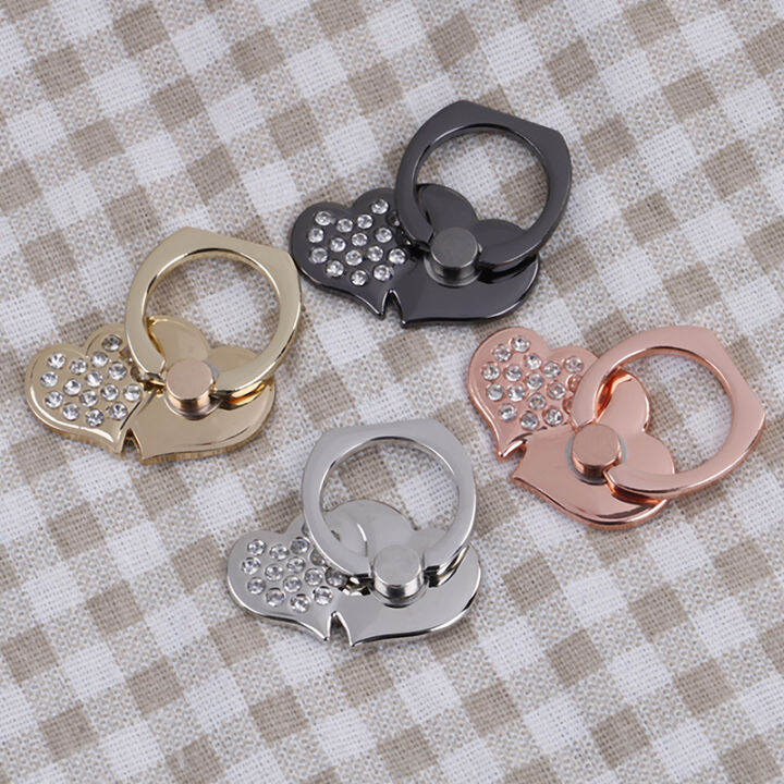 yizhuoliang-heart-grip-ring-stand-holder-สำหรับโทรศัพท์มือถือทั้งหมด360นิ้วแท็บเล็ตโทรศัพท์มือถือ