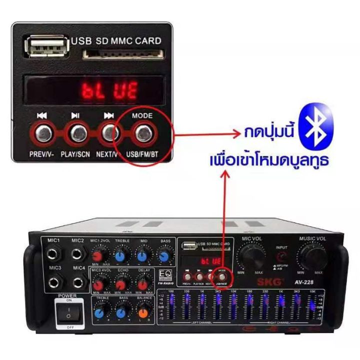 wowwww-skg-เครื่องแอมป์ขยายเสียง-2000-w-รุ่น-av-228-สีดำ-ราคาถูก-เครื่อง-ขยาย-เสียง-เครื่องขยายเสียง-หูฟัง-อื่น-ๆ