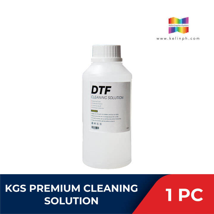KGS DTF Cleaning Solution Premium 500 ml and 1 Liter for DTF Printers