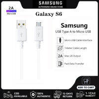 สายชาร์จ Samsung Cables Original สายชาร์จเร็ว 2.0A Fast Charging 1M Micro USB Data Line For S6 edge S7 A5 A7 A8