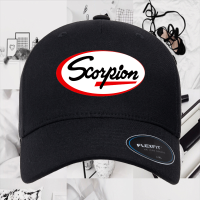 Scorpion Snowmobile Logo Black Hat Twill Cap Baseball Cap