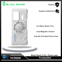 Black Shark 5 Pro Armored Magnetic Thermal Shell Cool Appearance Compatible with Black Shark