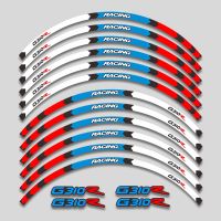 ◘ High quality motorcycle wheel decals waterproof Reflective stickers rim stripes For BMW g310r G 310R G310 R