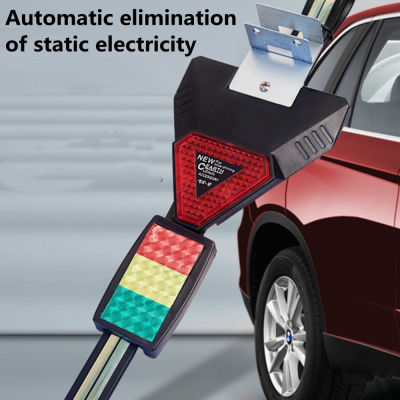 สายรัดดินสำหรับรถยนต์ใช้ต่อสายดินป้องกันสายรัดไฟฟ้าสถิตสายดิน Tali Jam Tangan Karet ไฟฟ้าสถิตอัตโนมัติพร้อมคุณภาพสูงเครื่องหมายสะท้อนแสง