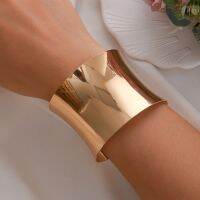 【hot】♗▼♠  2022New Boho Wide Cuff Punk Psycho Ladies Adjustable Wrist Accessories Jewelry