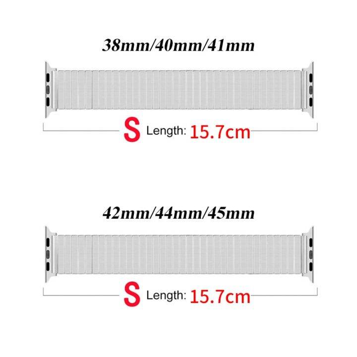 เข็มขัดนิรภัยสำหรับ-iwatch-วงเหล็กสแตนเลสผู้หญิง38มม-40มม-44มม-42มม-สำหรับ-apple-watch-series-6-5-4-3-se-7-41มม-45มม