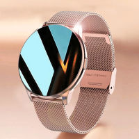 YABOLI 2021 Fashion Ladies Smart Watch Full Screen Touch IP68 Waterproof Monitoring Womens Watches For Android IO