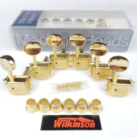 Wilkinson VINTAGE En TUNERS Electric Guitar Machine Heads Tuners For ST &amp; TL Guitar OR Similar WJ-55  Tuning Pegs