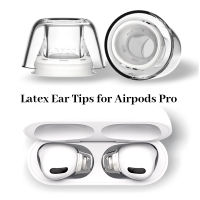 2023Latex Ear Tips สำหรับ AirPods Pro Anti-slip Ear Tips กันฝุ่น Anti-allergic Ear Plugs สำหรับ AirPods Pro 2 ซิลิโคน Eartips Cover-pangyh