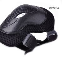 【Ready Stock】P.E--6Pcs Elbow Knee Wrist Pads Sports Skating Rollerblading Guard ce