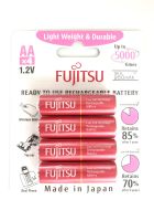 ถ่านชาร์จ Fujitsu HR-3UTLA ขนาด AA 1.2V ความจุ 1000 mAh 4 ก้อน ออกใบกำกับภาษีได้ batterymania