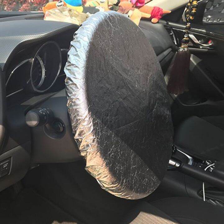 yf-auto-car-steering-wheel-sunshade-side-window-shade-silver-coated-cloth-cover-sunscreen-insulation-sun