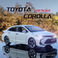 1/32 Toyota Corolla diecast car chezhi โมเดลรถยนต์ โลหะผสมสังกะสี ของเล่นสําหรับเด็กผู้ชาย อายุ 3 ปีขึ้นไป มีเสียง และไฟ ของขวัญวันเกิด ของเล่นสําหรับเด็ก