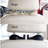 2PCS Universal Car Back Seat Hook Hanger for Bag Coat Purse Organizer Holder