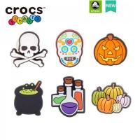 Jibbitz Mall ของแท้ อุปกรณ์เสริม ลายการ์ตูนฟักทองฮาโลวีน สําหรับ crocs z516✉✎▲