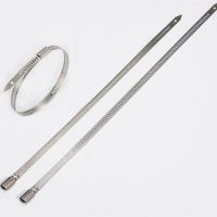 ▧ 304 Stainless Steel Exhaust Pipe Clamp 304 Stainless Steel Cable Ties - 10pcs High - Aliexpress