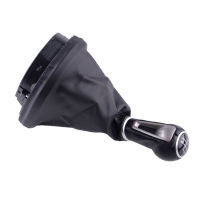 Car Gear Shift Stick Knob Gaiter Boot Cover Frame Fit For Seat Leon II Toledo III Altea XL 2006 2007 2008 2009 5 Speed