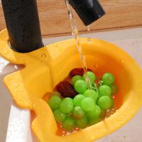 【CC】 Sink Strainer Leftover Drain Basket Vegetable Soup Garbage Filter Household Triangular Plastic Rack Drainer