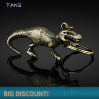 ?【Lowest price】TANG พวงกุญแจโลหะแฟชั่นกระเป๋าวินเทจแต่งรถพวงกุญแจไดโนเสาร์พวงกุญแจรถพวงกุญแจรถยนต์