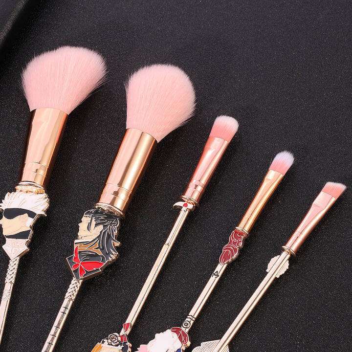 hot-japan-anime-jujutsu-kaisen-makeup-brushes-tool-set-10pcs-cosmetic-powder-blush-eye-shadow-blending-eyebrow-brush-maquiagem