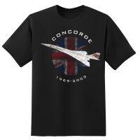 New FashionMen Casual Cotton T Shirts Concorde British Airways Fashion Round Neck Tops Black Size S-4Xl 2023