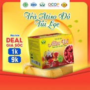 Trà Hoa Atiso đỏ hộp 30 Túi Lọc x 3Gram Siêu Thị Thiên Nhiên