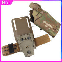 Tactical Holster Glock17 Gen4 19 with X300 X300U Light Quick Release Case with Thigh Strap Shooting Accessories