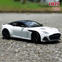 Welly1:24 Aston Martin DBS Superlaggera Alloy Car Model Diecast Toy Vehicle High Simitation Cars Toys For Children Kids Gifts