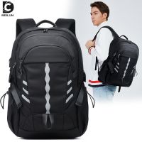 [COD] Cross-border new product business backpack multi-functional simple reflective nylon student travel mens computer