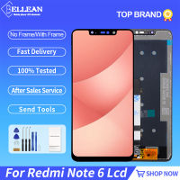 6.26นิ้วสำหรับ Xiaomi R Edmi หมายเหตุ6 Pro จอแอลซีดีหน้าจอสัมผัส Digitizer สำหรับ R Edmi หมายเหตุ6ประกอบจอแสดงผลที่มีกรอบ