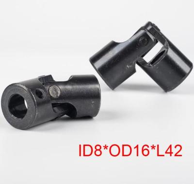 8mm bore candan universal joint coupling U-joint cardan link Lardan university joint universal joint cross Hooke JointwithAngle