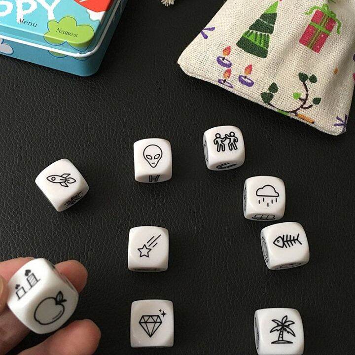 play-game-story-dice-puzzle-board-game-telling-story-metal-boxes-family-party-friends-parents-with-children-funny-english-game