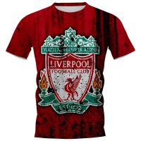 CLOOCL Liverpool เสื้อยืด3D พิมพ์แขนสั้นแฟชั่นใหม่เสื้อลำลอง