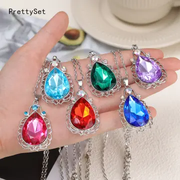 New Natural Stone Necklaces Charms Egg Shape Red Agates Opal Crystal  Necklace Fashion Pendants Necklace Reiki