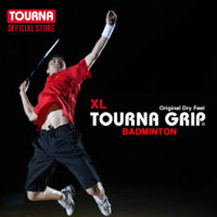 TOURNA GRIP Overgrip กริปพันด้ามไม้แบดมินตันและไม้เทนนิส แบบแห้ง 1  ชิ้น สำหรับพันกริป 1 ด้าม