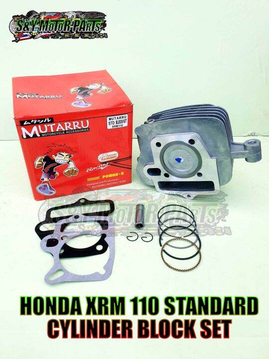 HONDA XRM 110 STD CYLINDER BLOCK SET Lazada PH