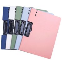 1Set A4 Folder Board Test Paper Clip Students Use Data Storage Splint Clip Test Paper Information Book Learning Supplies Clip Paper