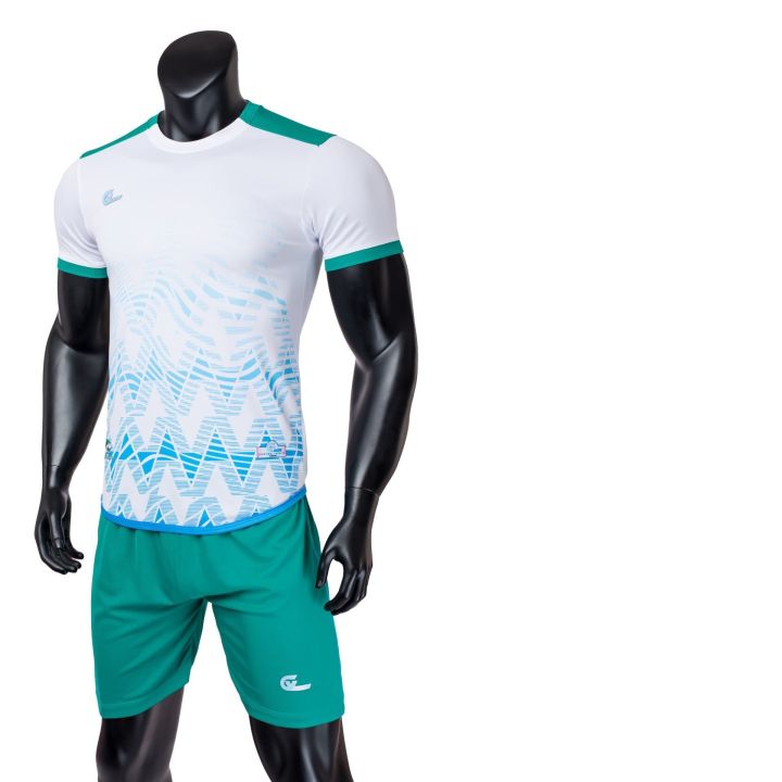 Quần áo bóng đá không logo RIKI CONVIS C100 màu xanh rêu CÓ IN tên ...