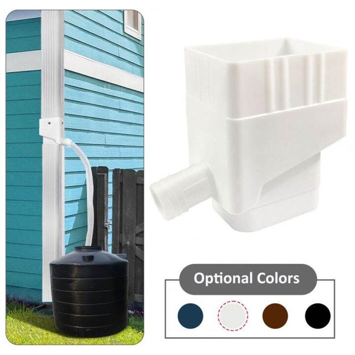 [HOT LURSSSSKW 511] 1 Set Rainwater Collector Large Internal Pipe Avoid