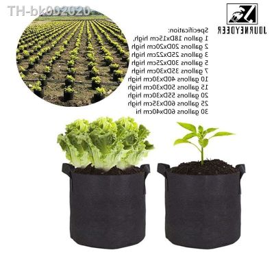 ❀☏❖ 1～30 Gallon Grow Bags Felt Grow Bag Gardening Fabric Grow Pot Vegetable Growing Planter Garden Flower Planting Pots Utensils