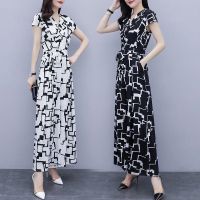 COD DSFGREYTRUYTU Jumpsuit thin Fashion Chiffon Jumpsuit wide leg pants