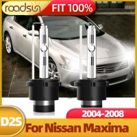 2Pcs Xenon HID D2S Headlights 35W 3800LM 12V DC Car Bulb 6000K Auto Lights Hight Low Beam Bulbs For Nissan Maxima 2004-2008 Bulbs  LEDs  HIDs