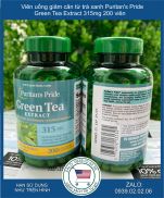 Viên uống giảm cân từ trà xanh Green Tea Extract 315mg 200 viên
