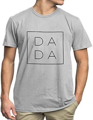 Dad Shirts for Men Funny DADA Letter Print Graphic Tshirts Father Daddy Papa Gifts Tee Tops